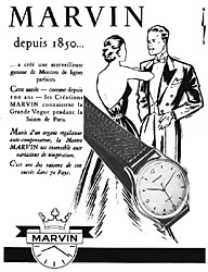 Advert Marvin 1950