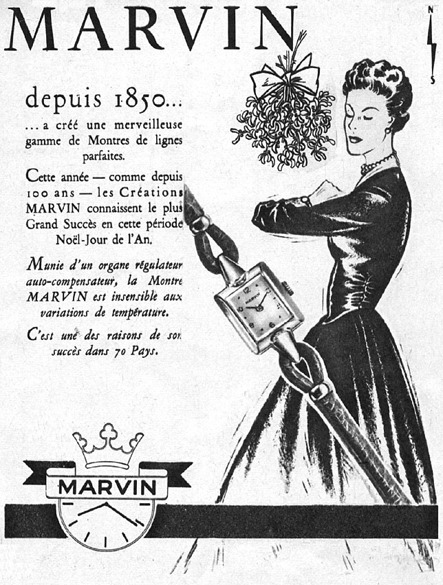 Advert Marvin 1950