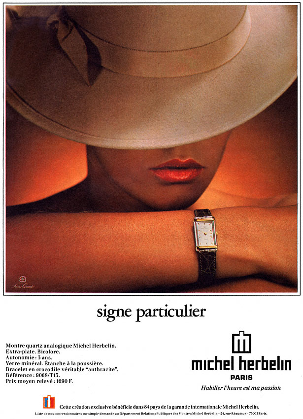Advert Michel Herbelin 1982