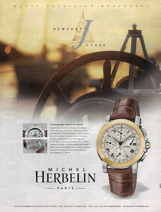 Advert Michel Herbelin 2000