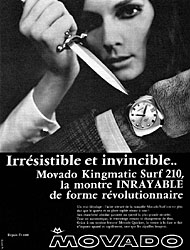 Advert Movado 1968