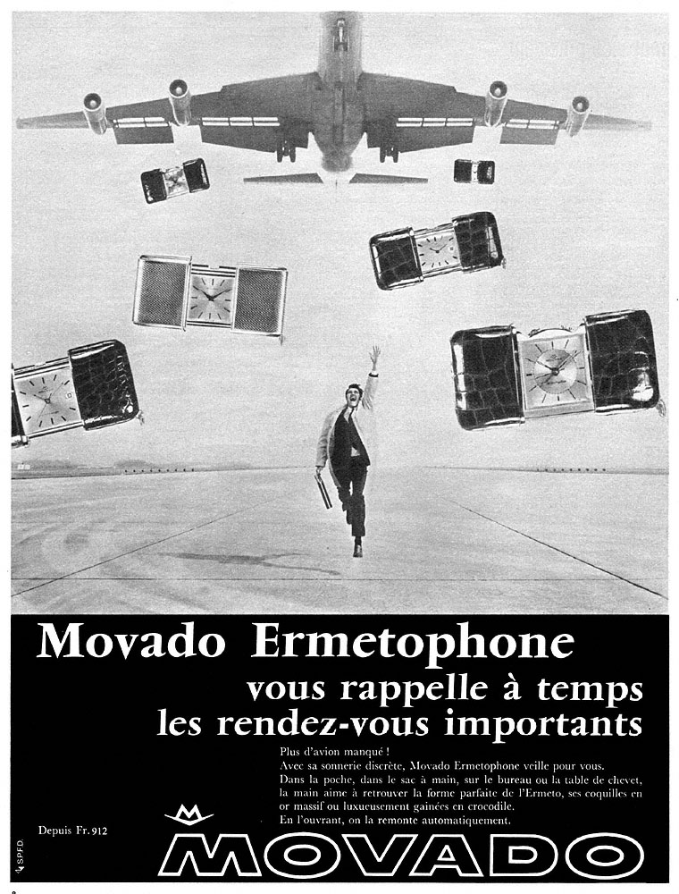 Advert Movado 1968