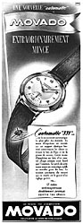 Advert Movado 1952