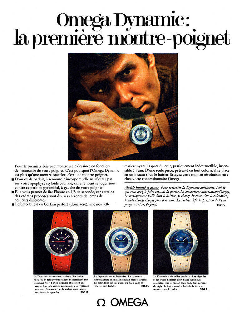 Advert Omega 1969