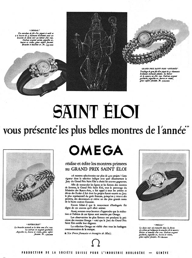 Advert Omega 1953