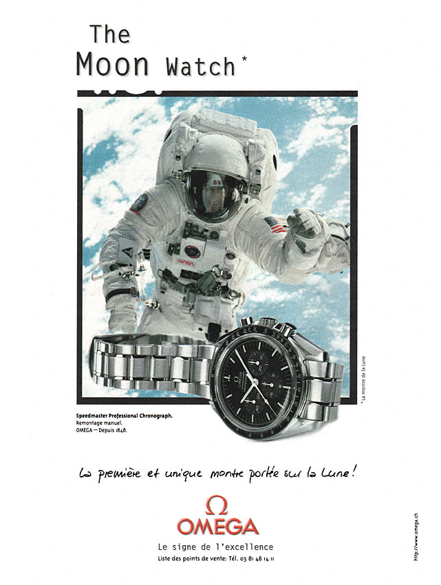 Advert Omega 1999