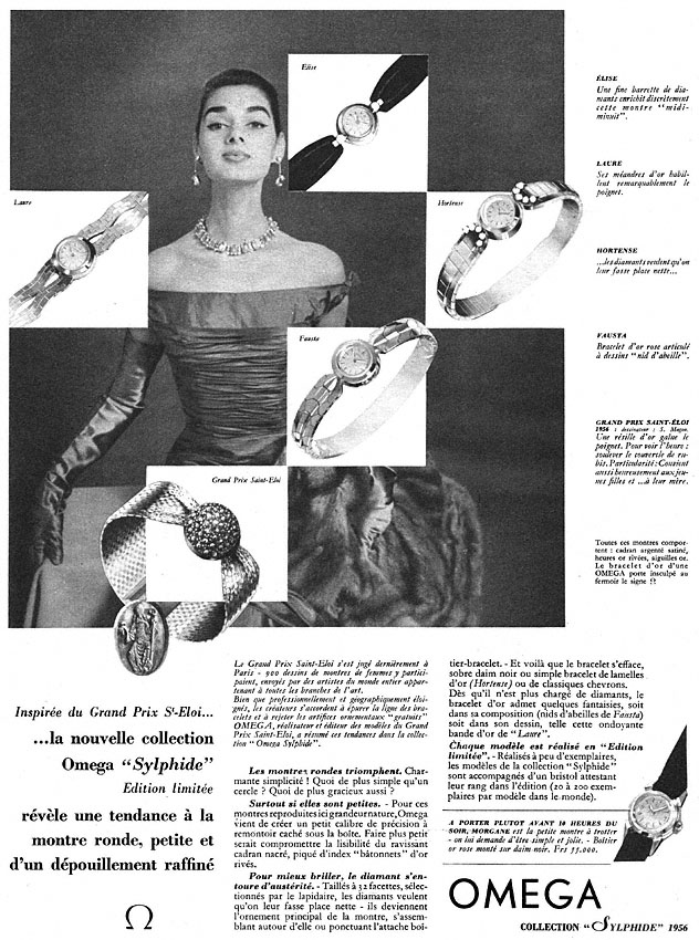 Advert Omega 1955