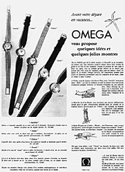 Advert Omega 1958