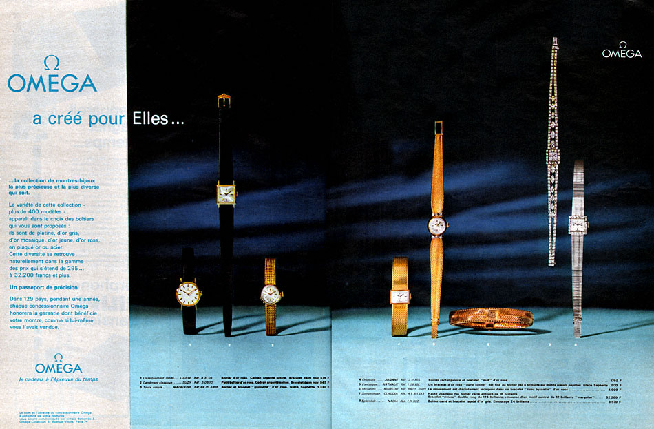 Advert Omega 1963