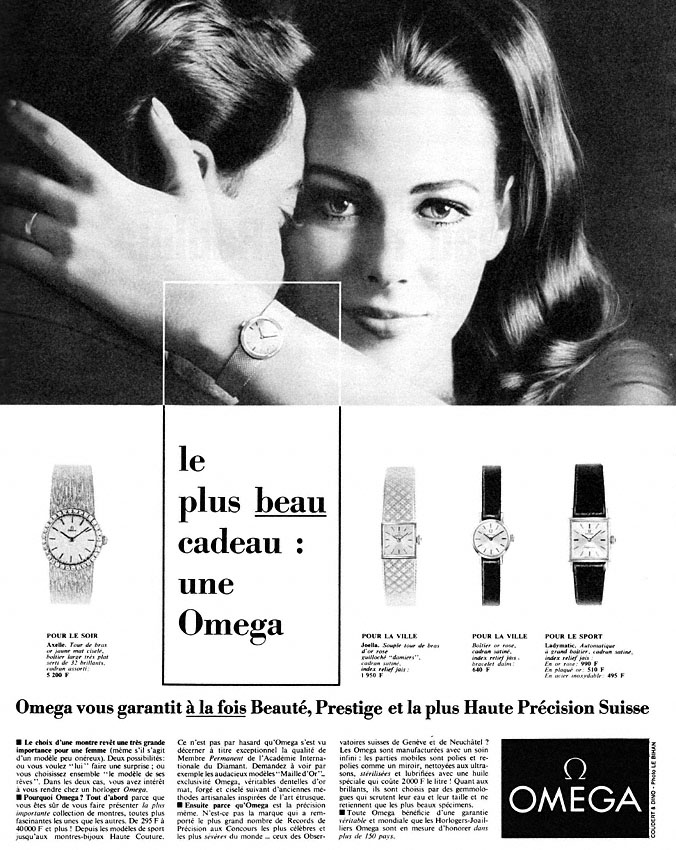 Advert Omega 1965