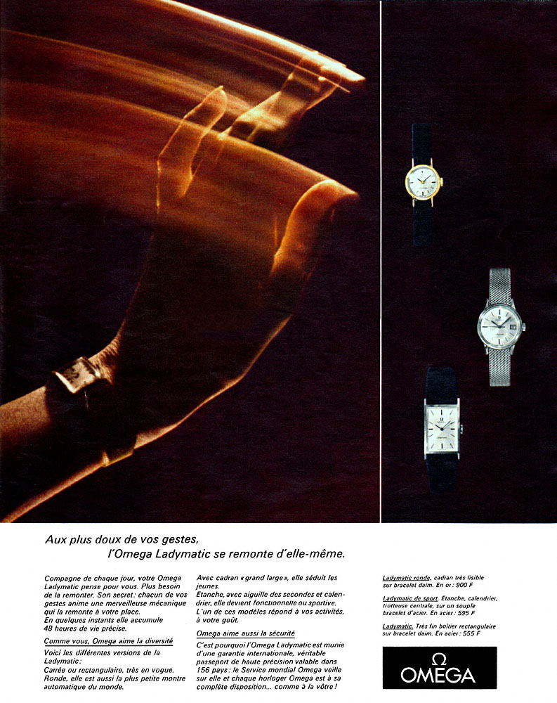 Advert Omega 1966