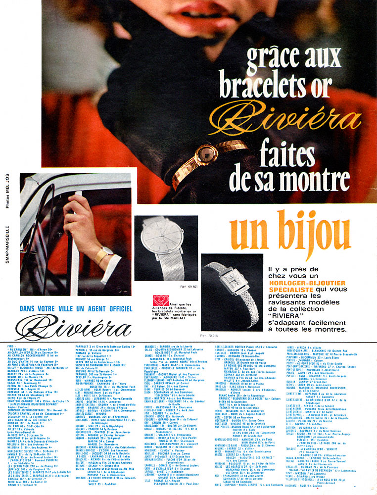 Advert Riviera 1963