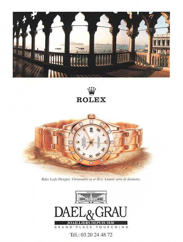 Advert Rolex 1999