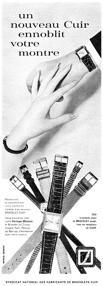 Advert SyndicBracelets 1963