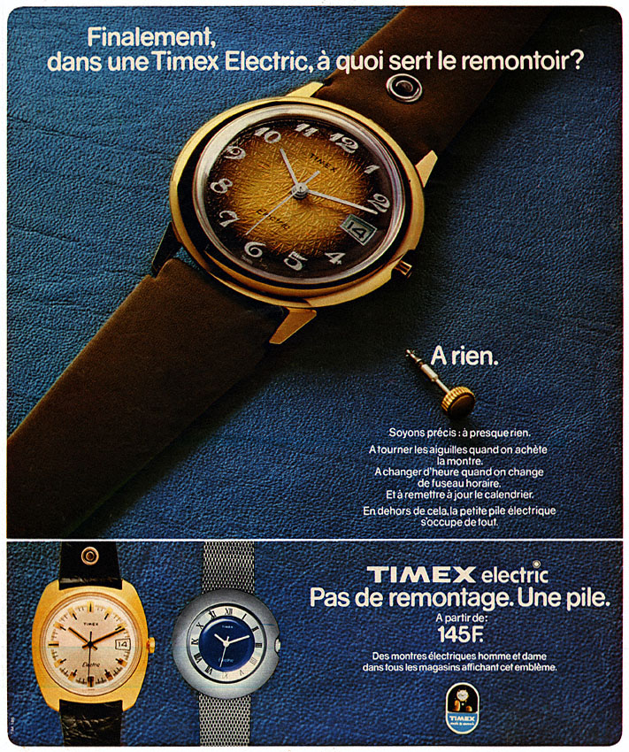 Advert Timex 1975