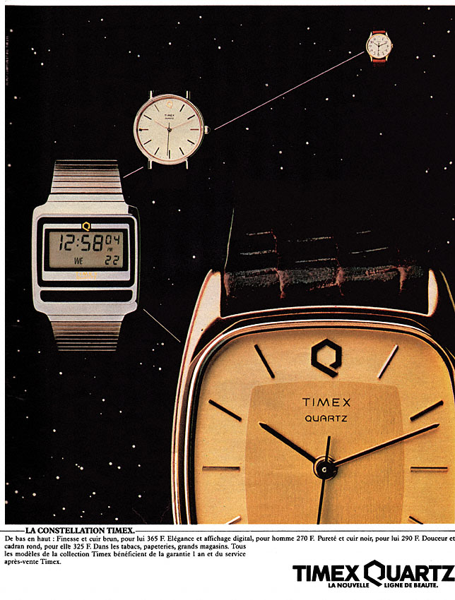 Advert Timex 1982