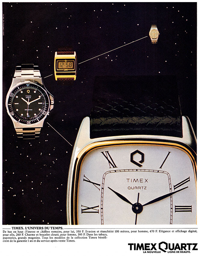 Advert Timex 1982