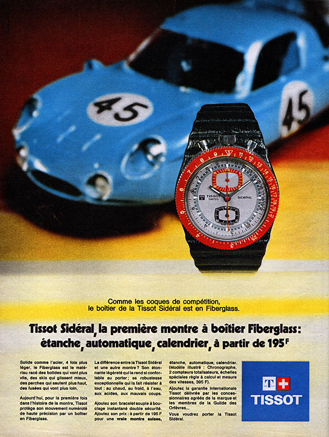 Advert Tissot 1970