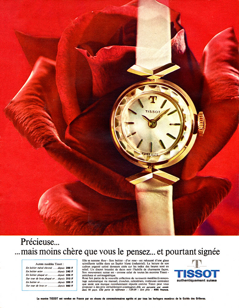 Advert Tissot 1963