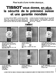 Advert Tissot 1964