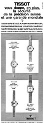 Advert Tissot 1964