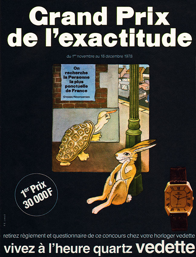 Advert Vedette 1978