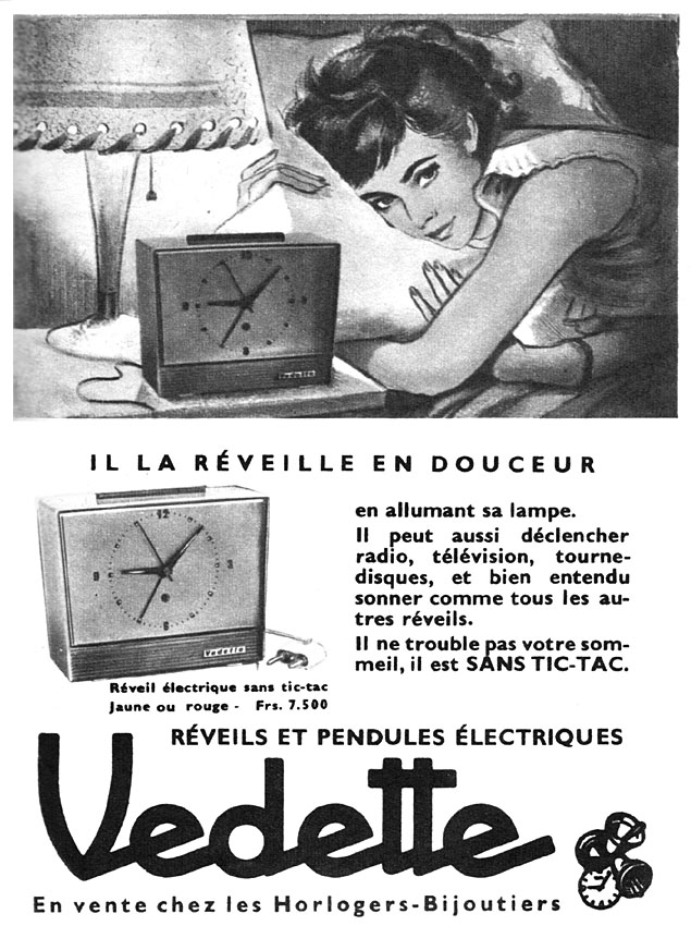 Advert Vedette 1959