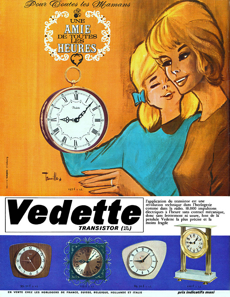 Advert Vedette 1966