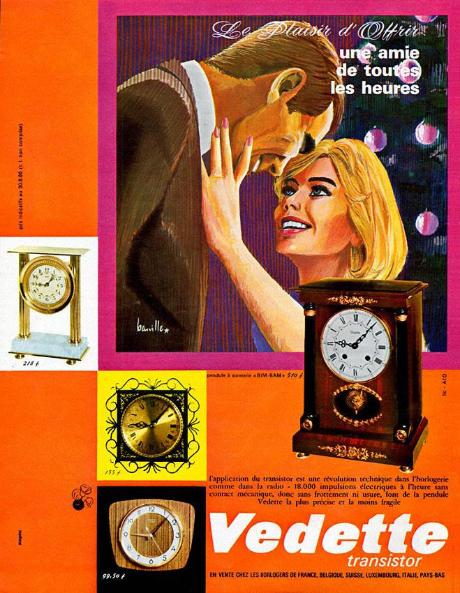 Advert Vedette 1966
