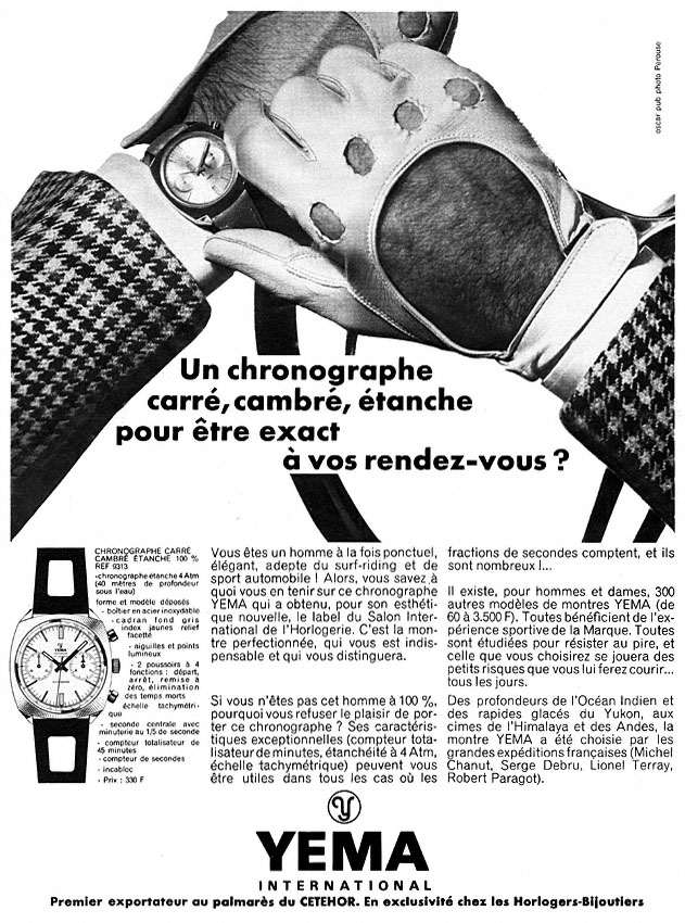 Advert Yema 1967