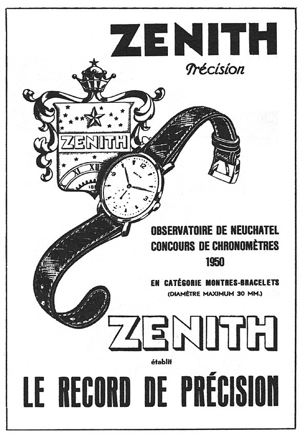 Advert Zenith 1951