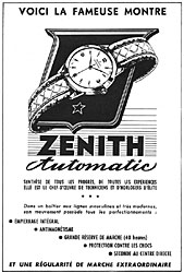 Advert Zenith 1952