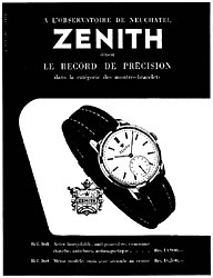 Advert Zenith 1954