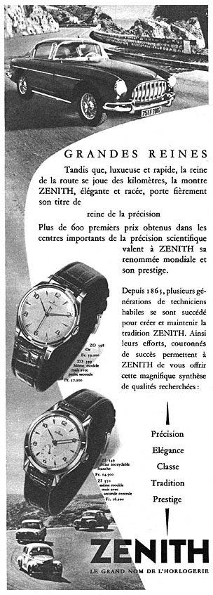 Advert Zenith 1956