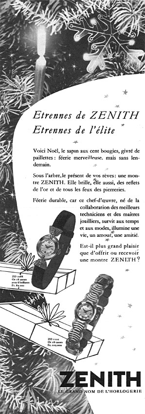 Advert Zenith 1956