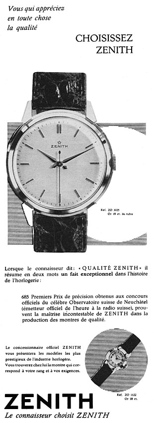 Advert Zenith 1957