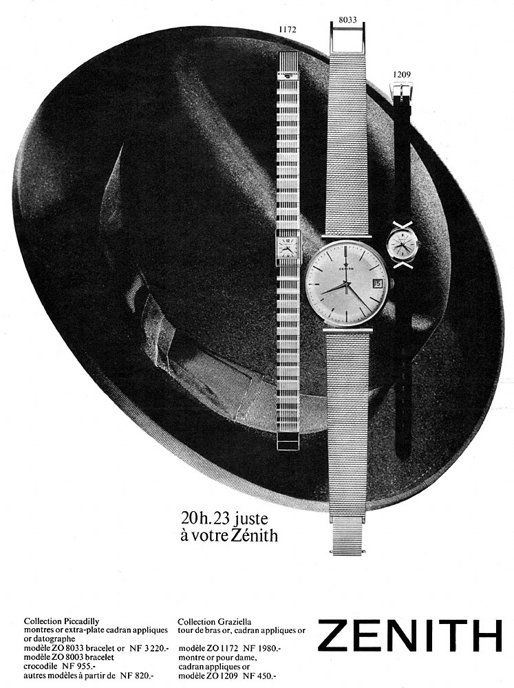 Advert Zenith 1960