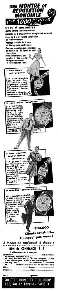 Advert Zzdivers_MON5 1956