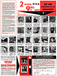 Advert Clubs Disques 1963