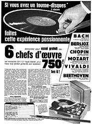 Advert Guilde Int. du disque 1957