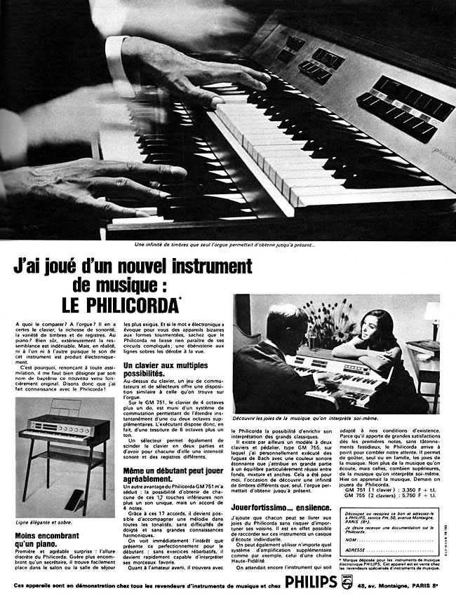 Advert Philips 1966
