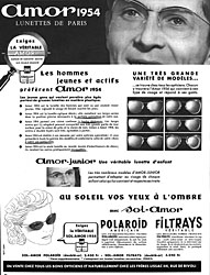 Advert Amor 1954