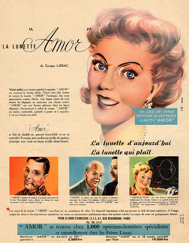 Advert Amor 1950