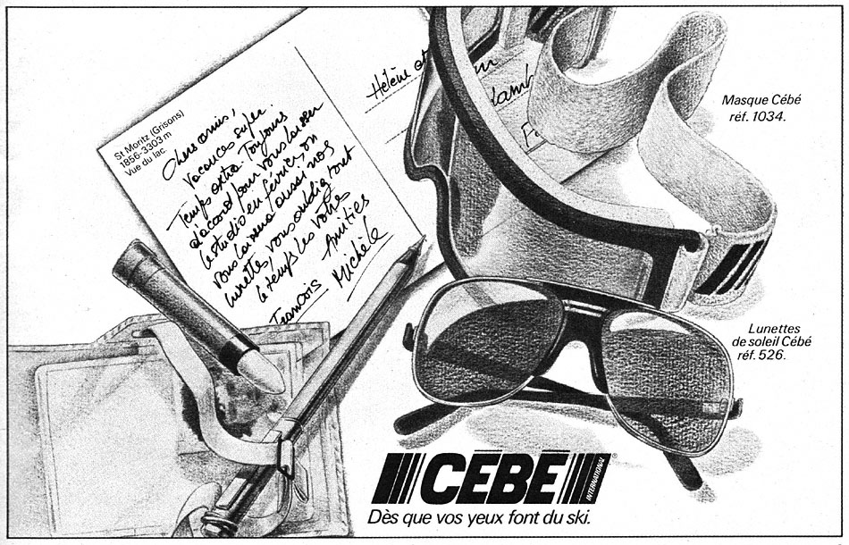 Advert Cebe 1981