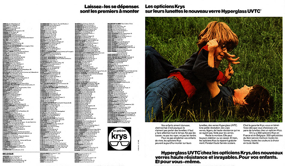 Advert Krys 1974