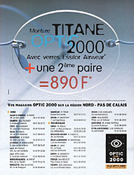 Advert Optic 2000 1999