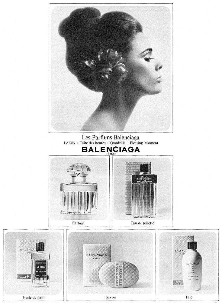 Advert Balenciaga 1966