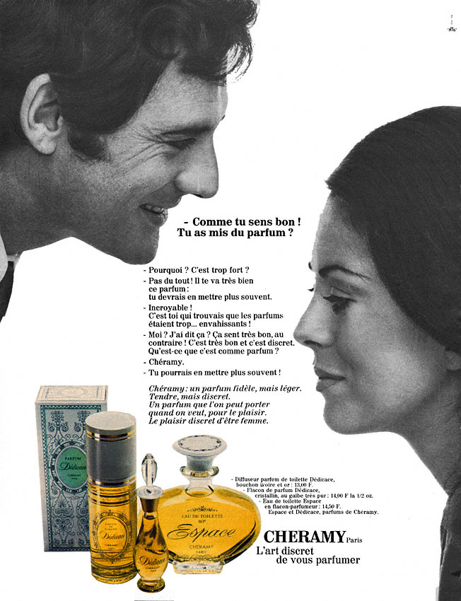 Advert Cheramy 1969