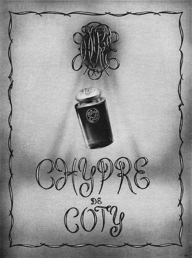 Advert Coty 1949