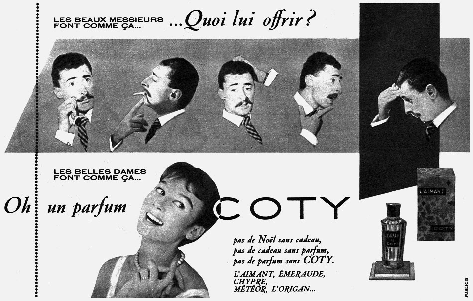 Advert Coty 1955